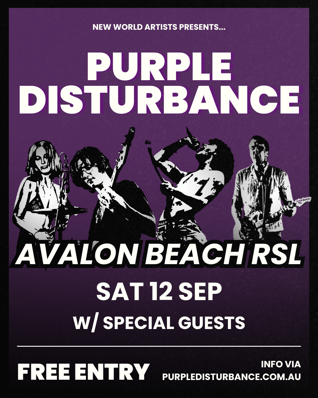 PURPLE DISTURBANCE